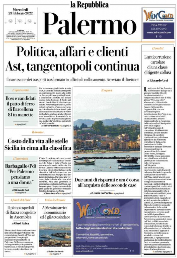 prima pagina