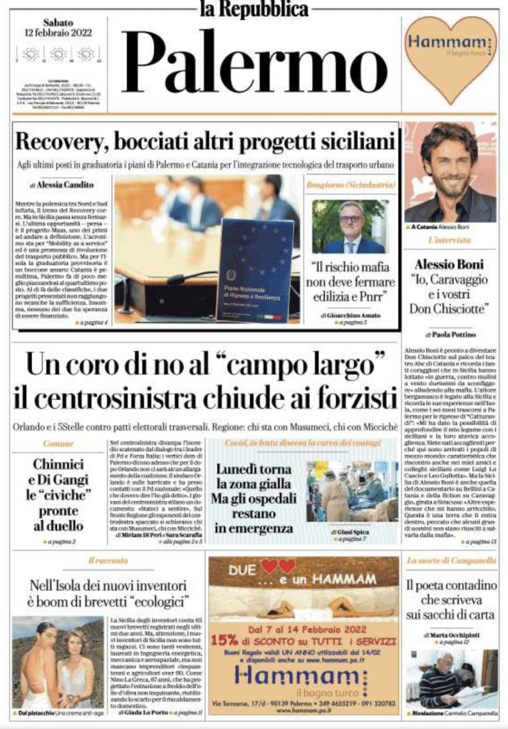 prima pagina