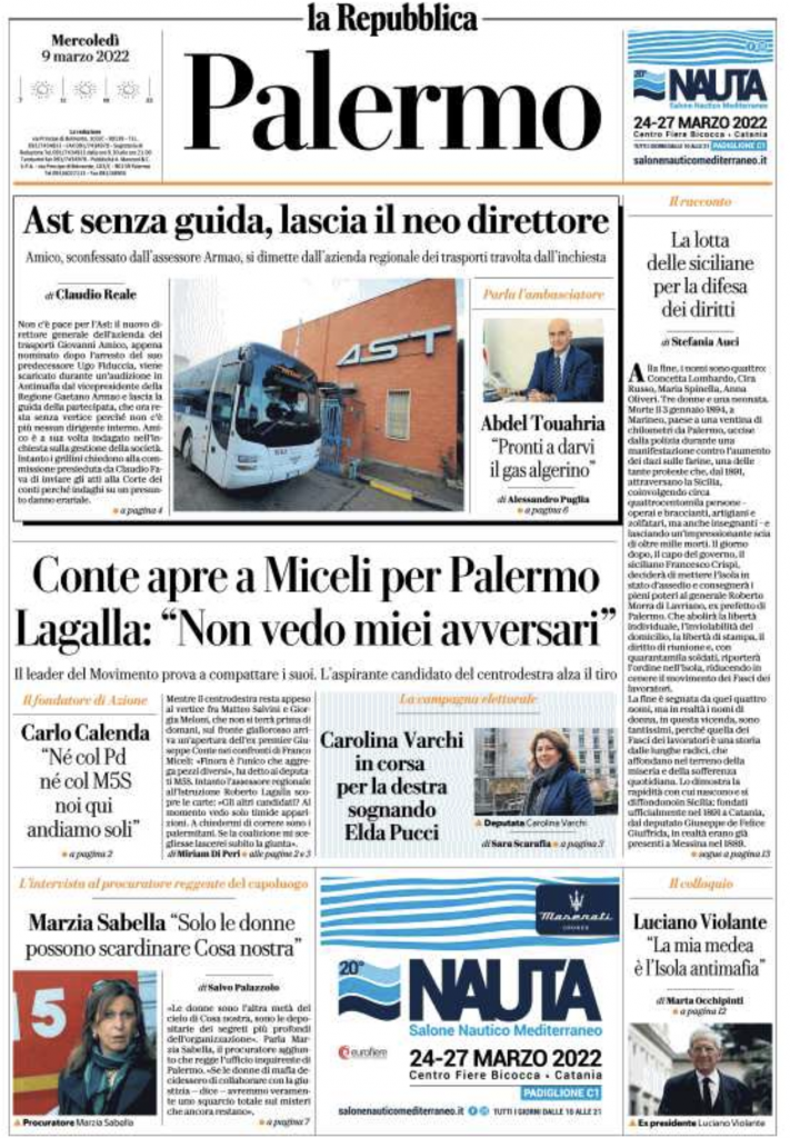 prima pagina