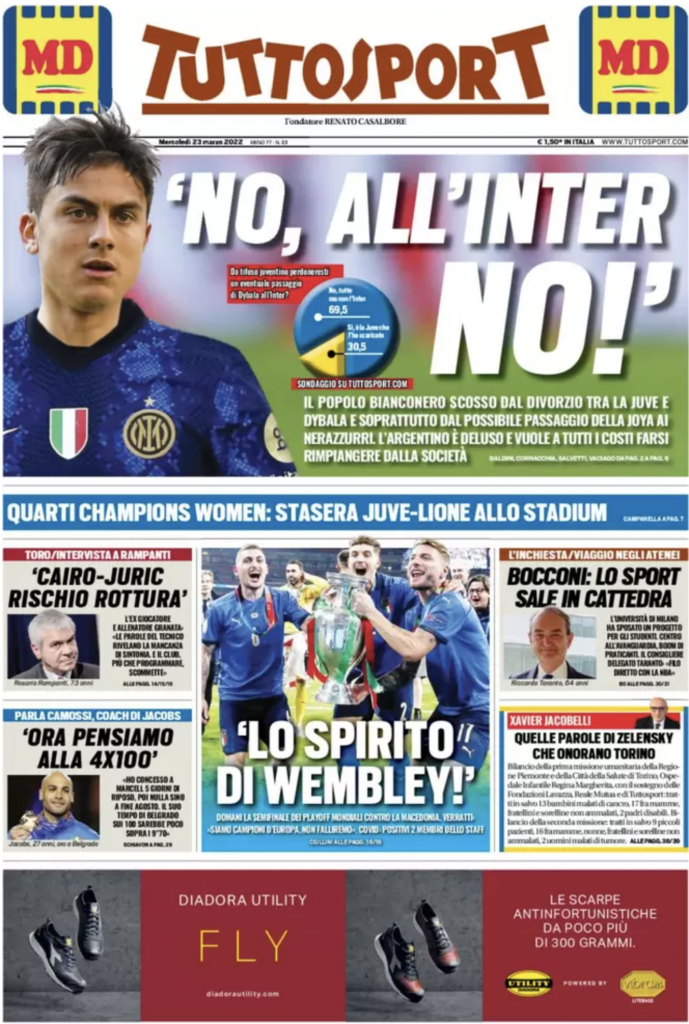 prima pagina