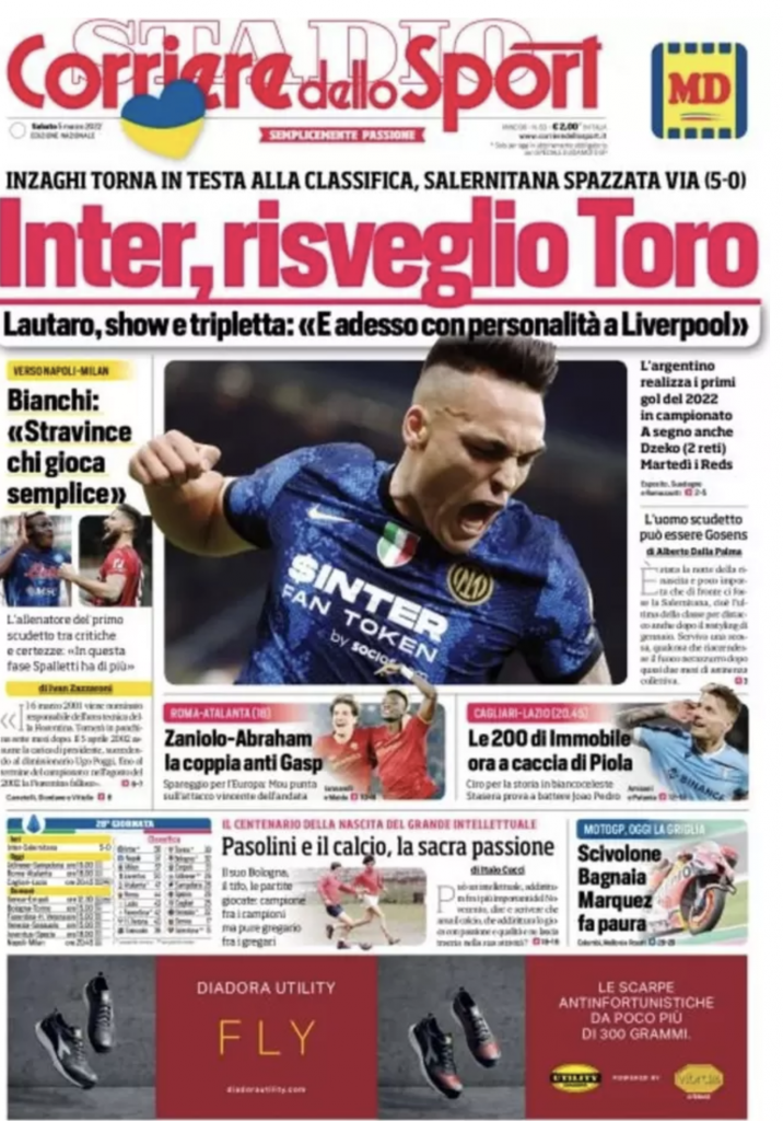 prima pagina