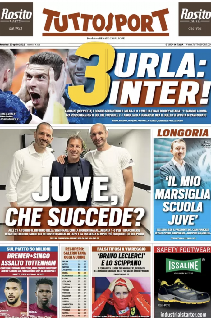prima pagina