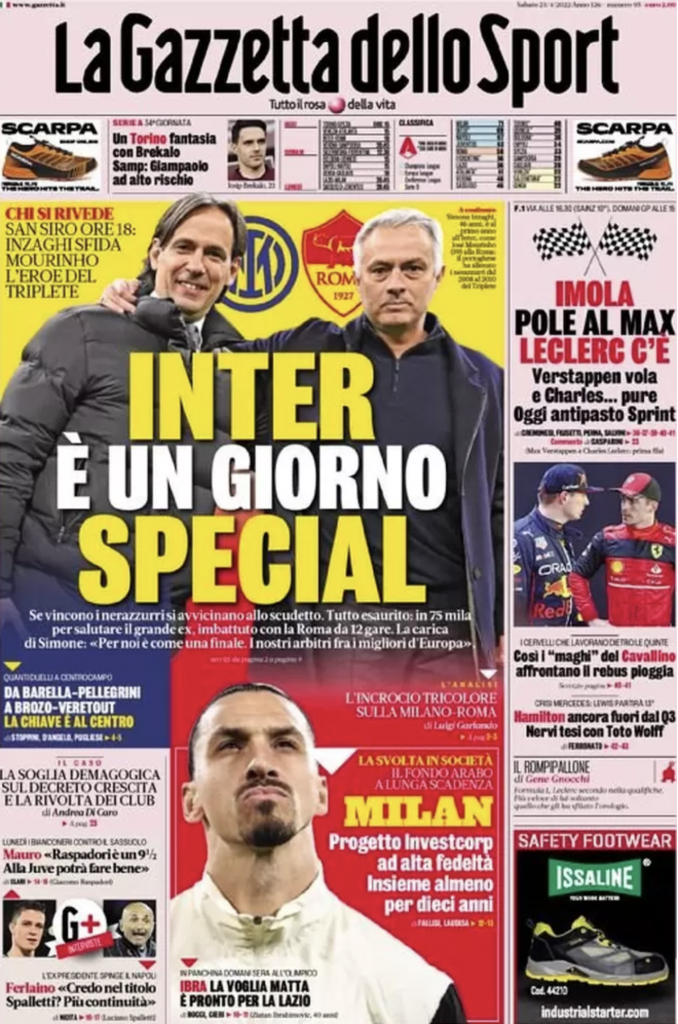prima pagina