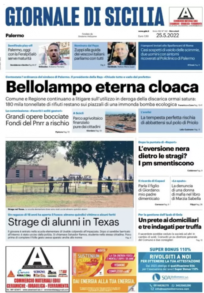 prima pagina
