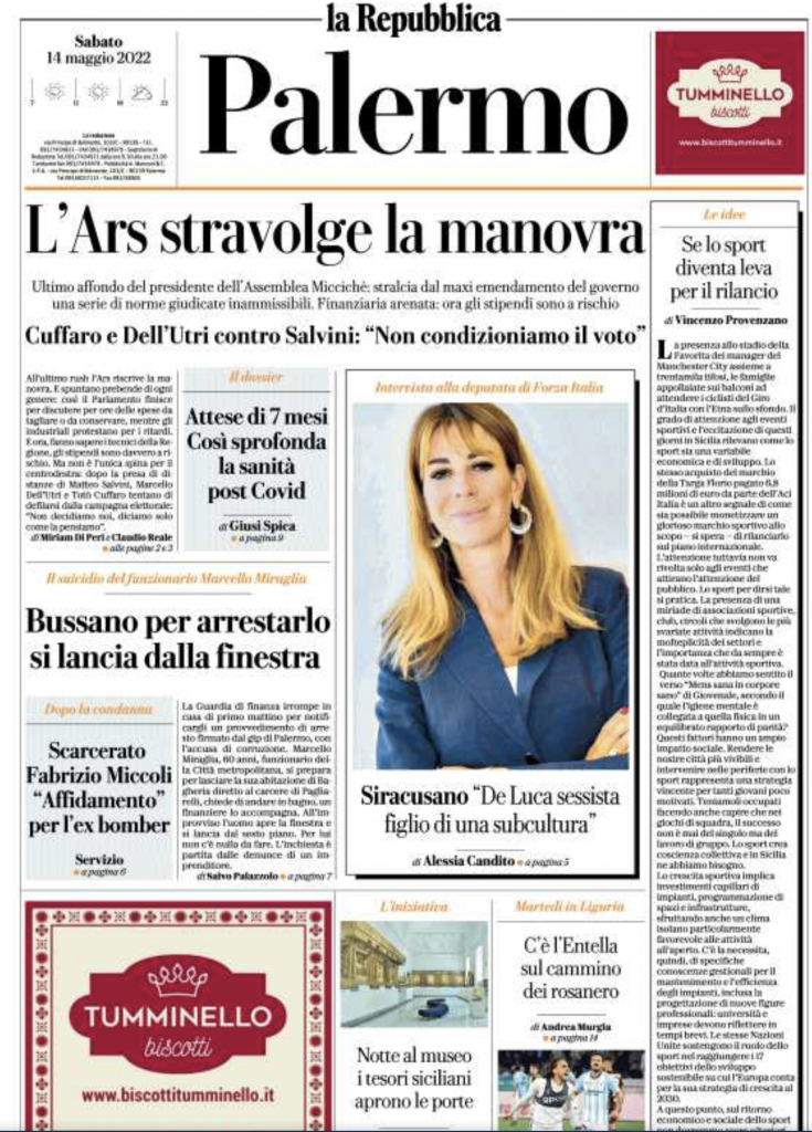 prima pagina