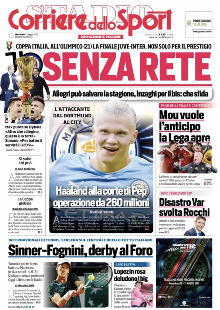 prima pagina