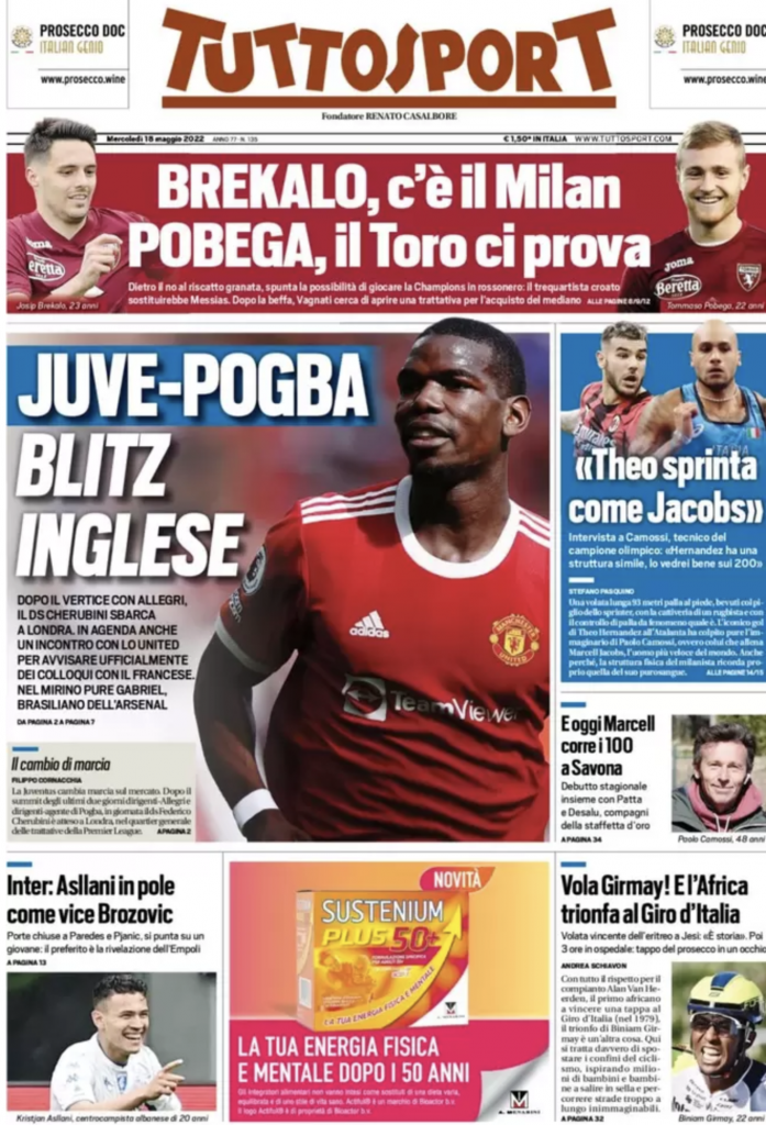 prima pagina