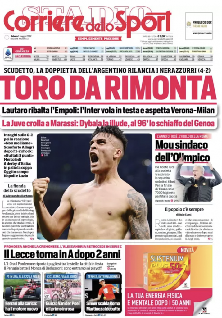 prima pagina