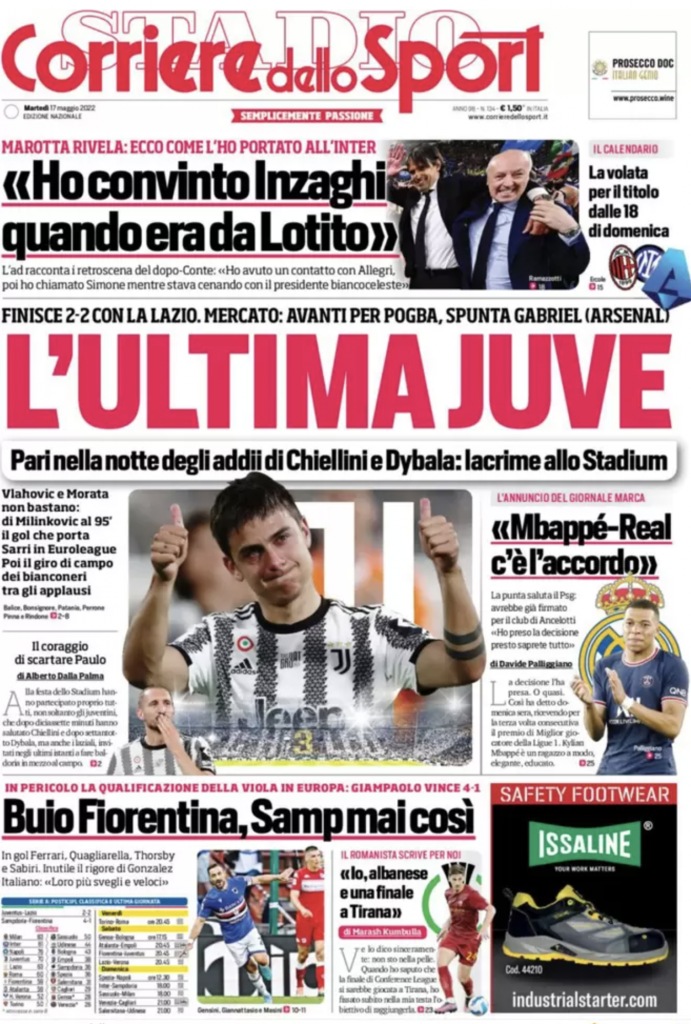 prima pagina