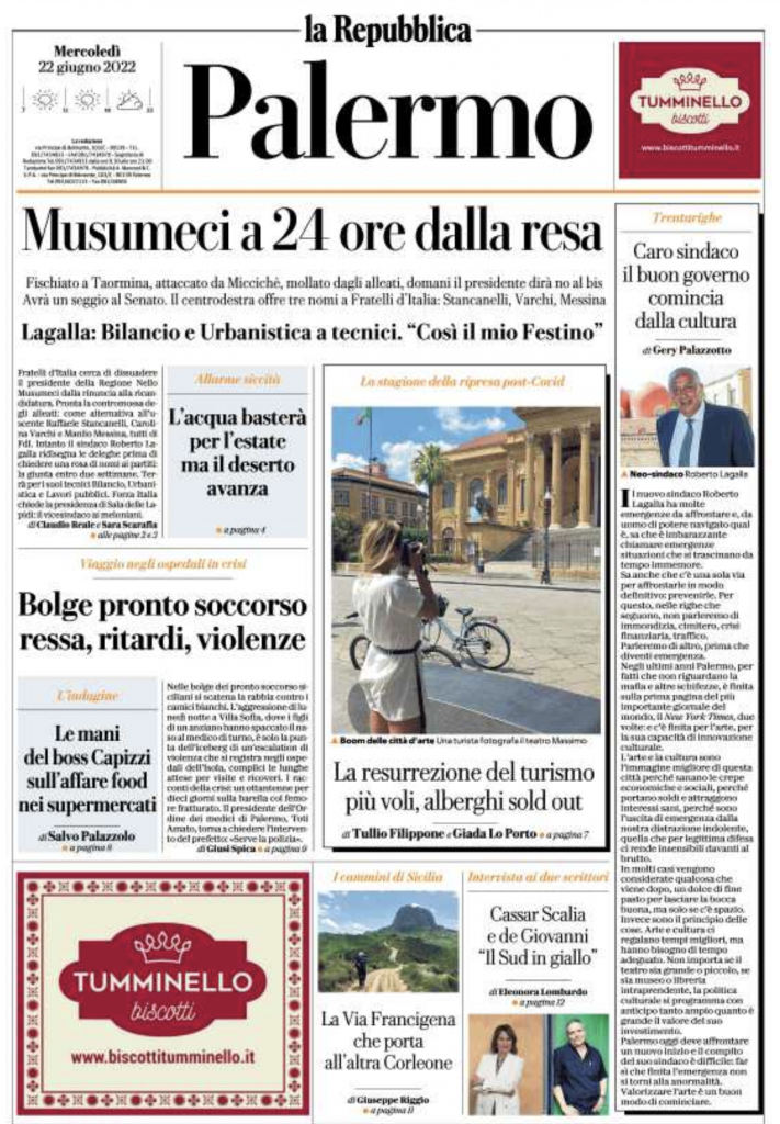 prima pagina
