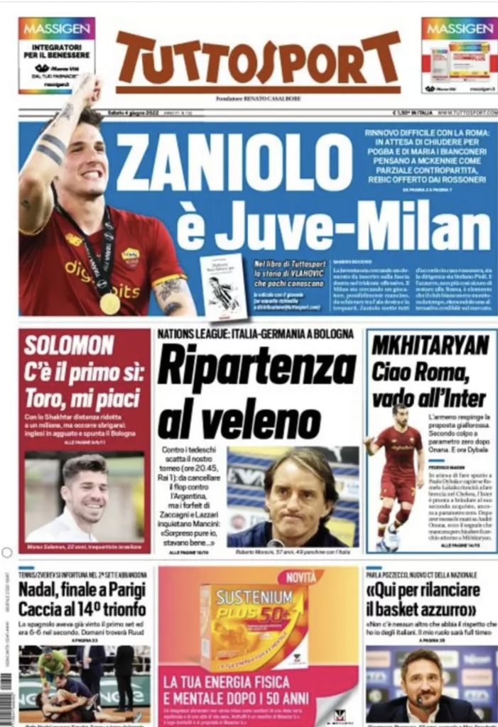 prima pagina
