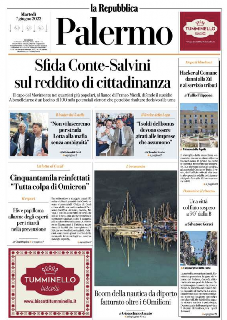 prima pagina