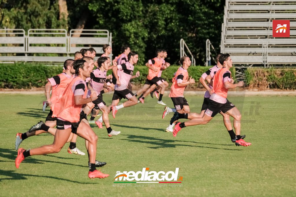 palermo allenamento
