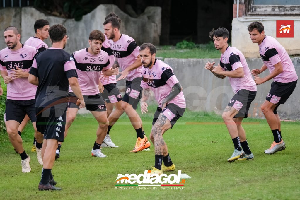 palermo allenamento