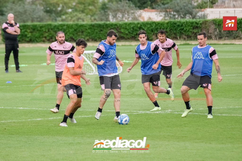 palermo allenamento