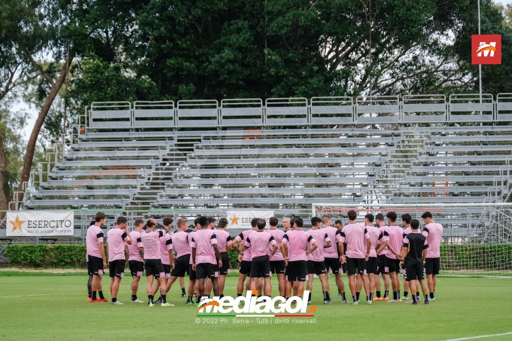 palermo allenamento
