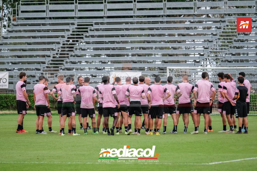 palermo allenamento
