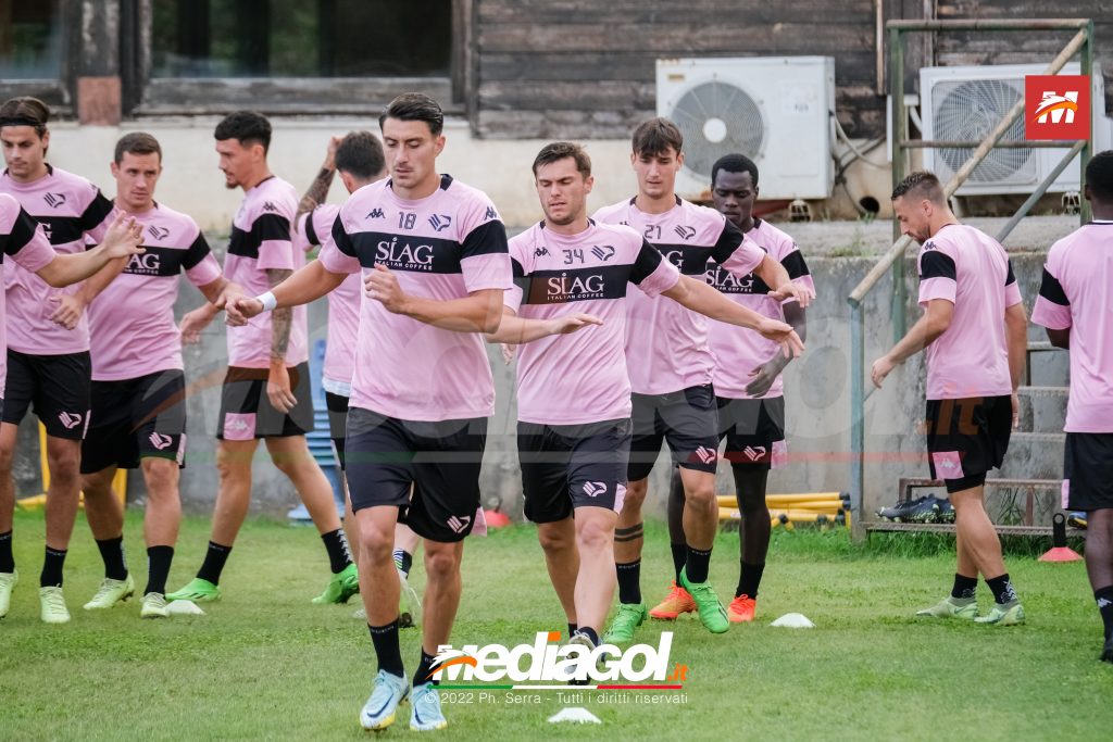palermo allenamento