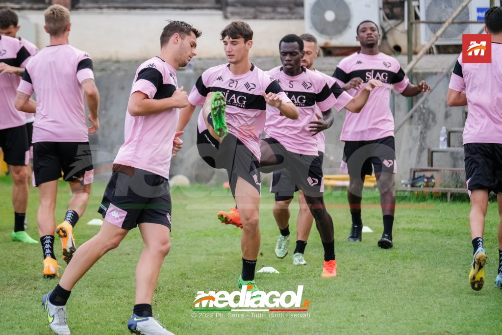 palermo allenamento