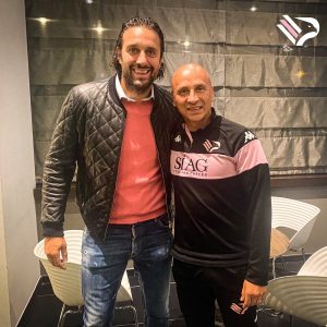 Luca Toni ed Eugenio Corini