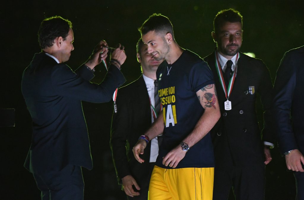 Parma Calcio Celebrates The Return To Serie A