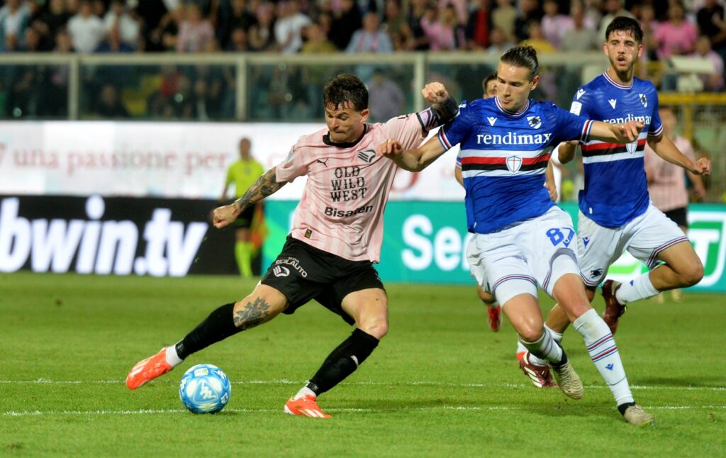 Palermo Sampdoria Brunori