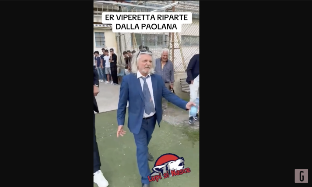 ferrero viperetta Sampdoria