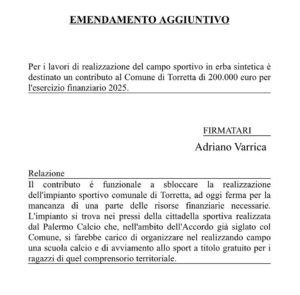 emendamento
